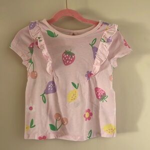 Cute Garanimals pink fruity ruffle shirt